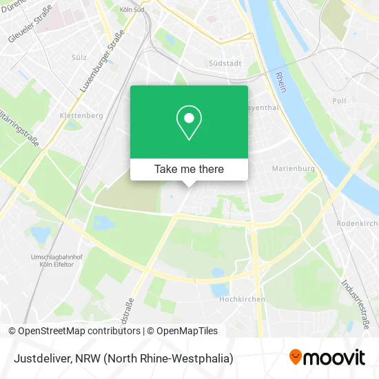 Карта Justdeliver