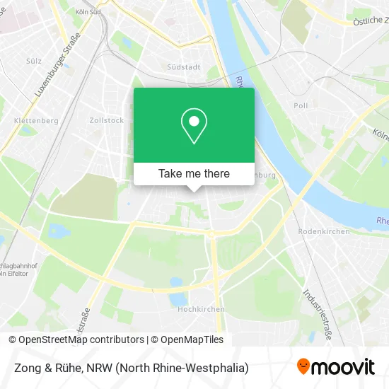 Карта Zong & Rühe