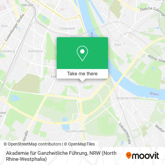 Карта Akademie für Ganzheitliche Führung