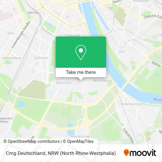 Cmg Deutschland map