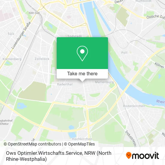 Карта Ows Optimler.Wirtschafts.Service