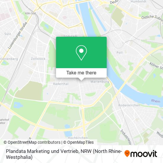 Plandata Marketing und Vertrieb map