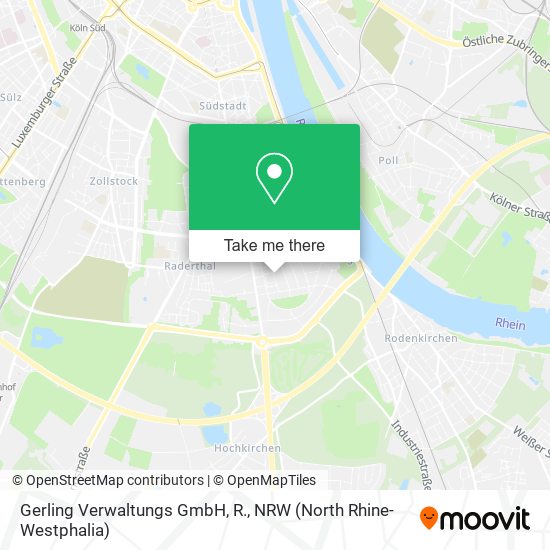 Gerling Verwaltungs GmbH, R. map