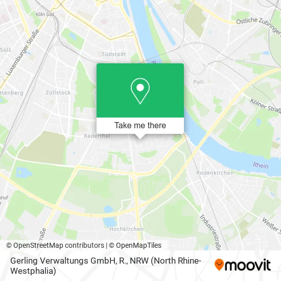 Карта Gerling Verwaltungs GmbH, R.
