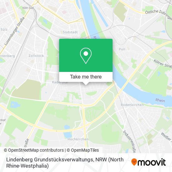 Lindenberg Grundstücksverwaltungs map