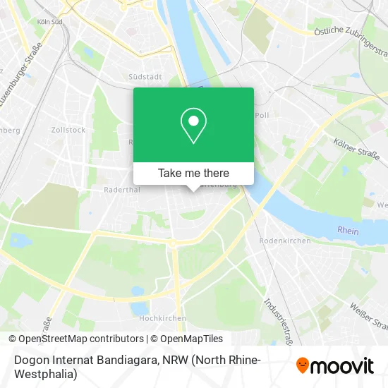 Карта Dogon Internat Bandiagara