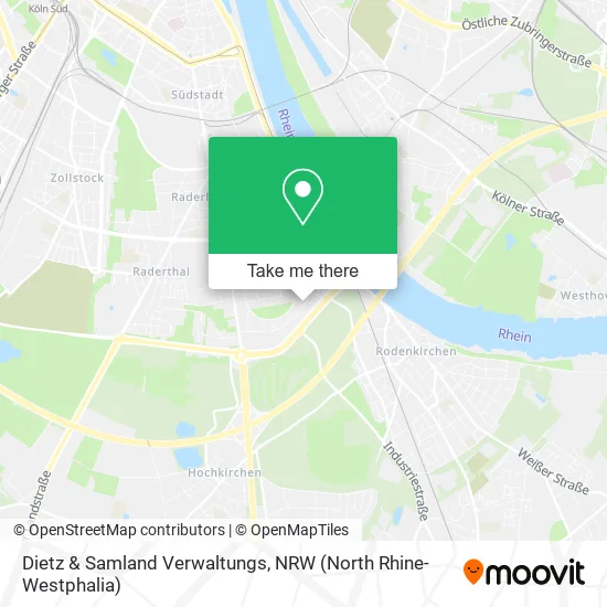 Карта Dietz & Samland Verwaltungs