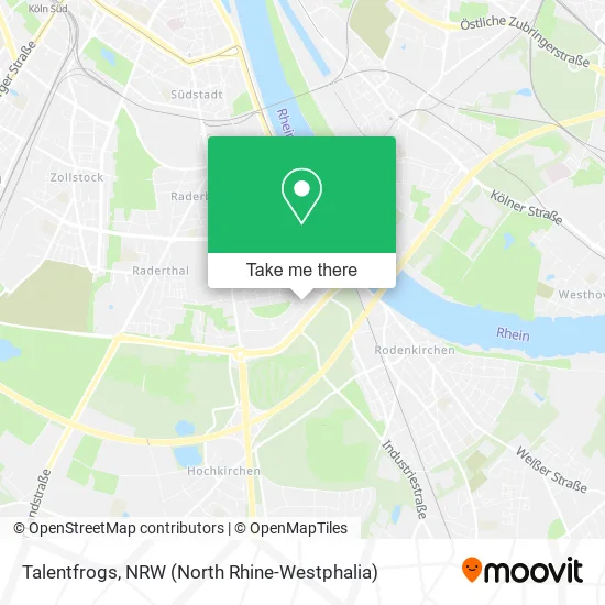 Карта Talentfrogs