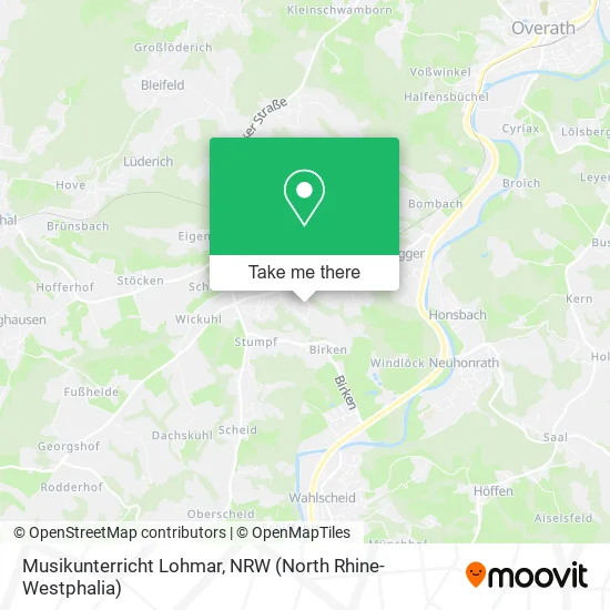 Карта Musikunterricht Lohmar