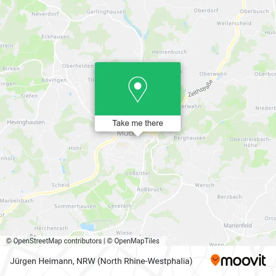 Jürgen Heimann map