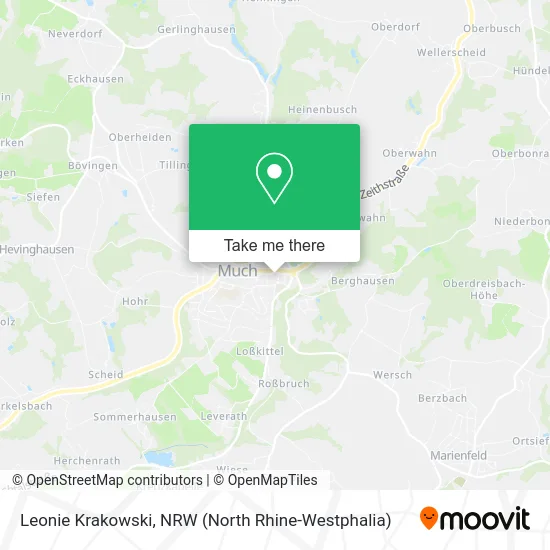 Leonie Krakowski map