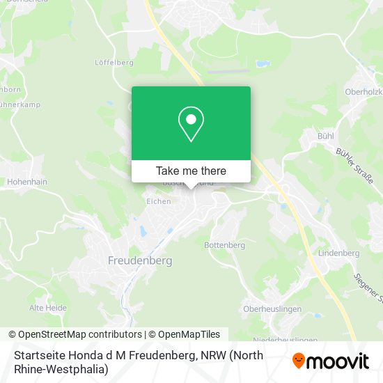 Startseite Honda d M Freudenberg map