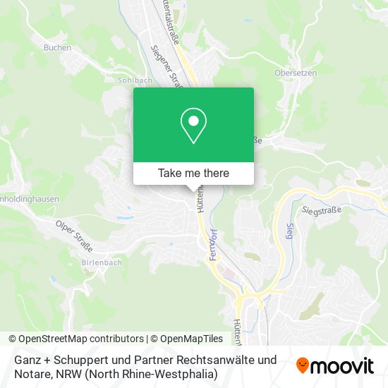 Ganz + Schuppert und Partner Rechtsanwälte und Notare map