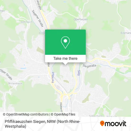 Pfiffikaeuzchen Siegen map
