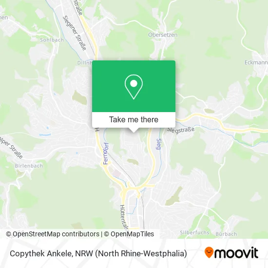 Карта Copythek Ankele