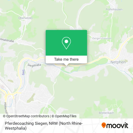 Pferdecoaching Siegen map