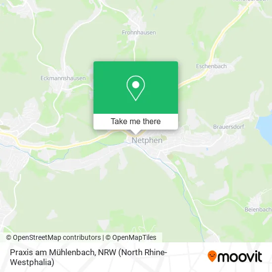 Карта Praxis am Mühlenbach
