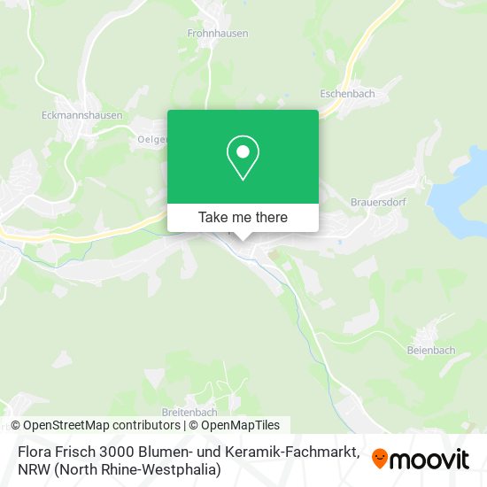 Flora Frisch 3000 Blumen- und Keramik-Fachmarkt map