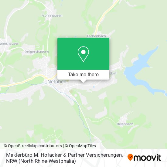 Maklerbüro M. Hofacker & Partner Versicherungen map