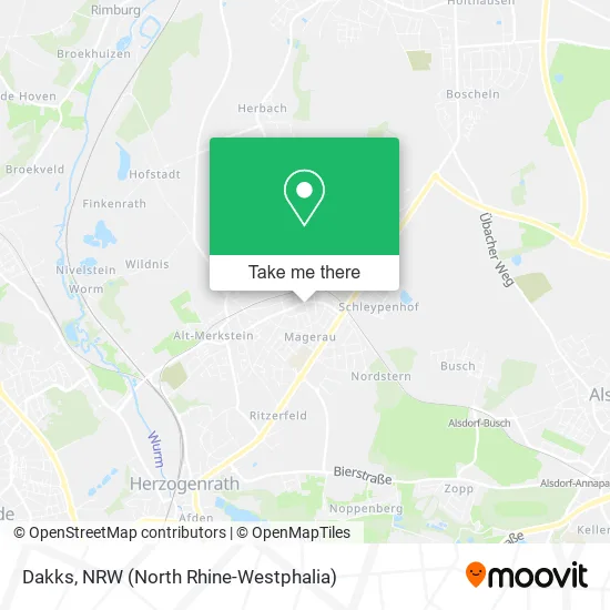 Dakks map