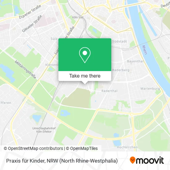 Praxis für Kinder map