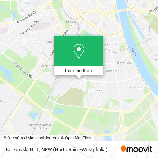 Карта Barkowski H. J.