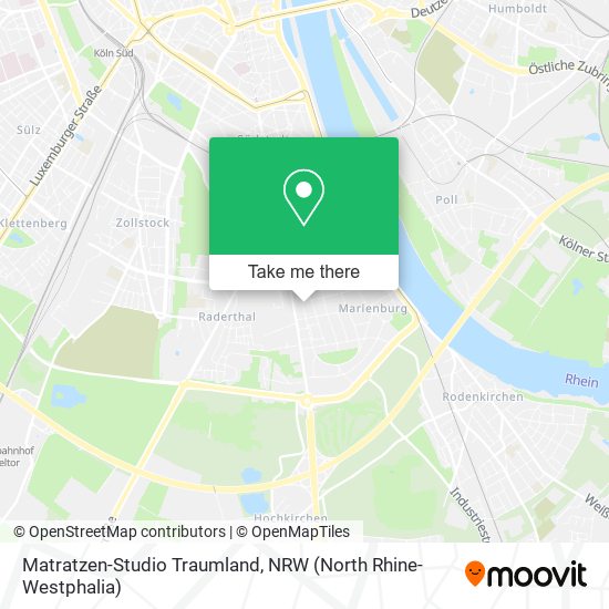 Matratzen-Studio Traumland map