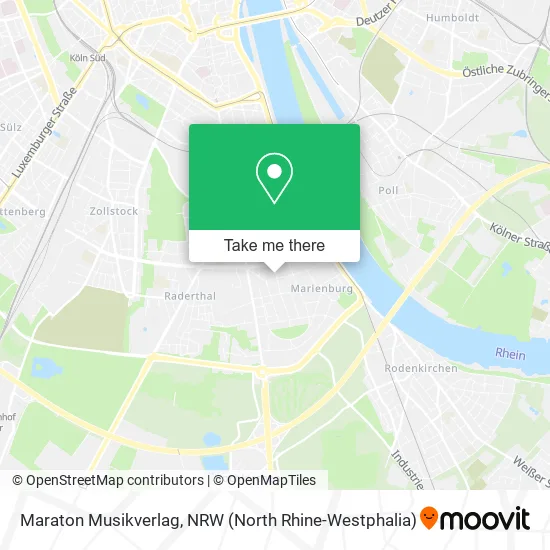 Карта Maraton Musikverlag