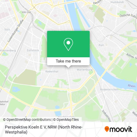 Perspektive Koeln E V map