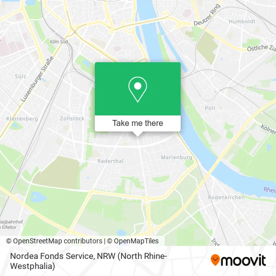 Карта Nordea Fonds Service