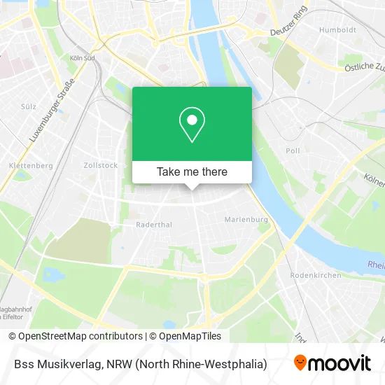 Карта Bss Musikverlag