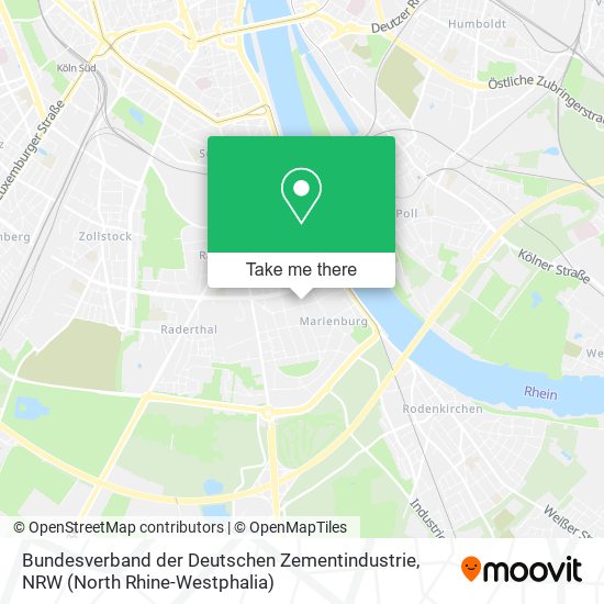Bundesverband der Deutschen Zementindustrie map