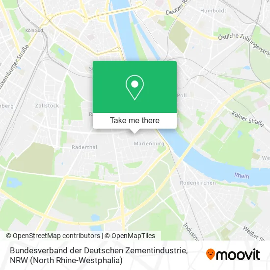Bundesverband der Deutschen Zementindustrie map
