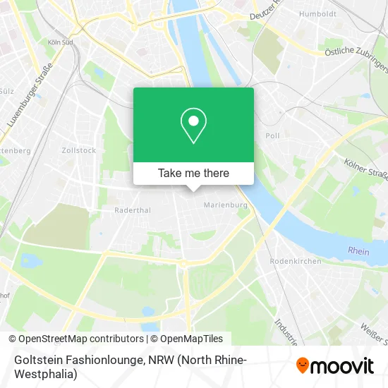 Goltstein Fashionlounge map