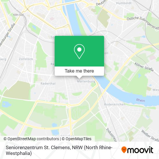 Seniorenzentrum St. Clemens map