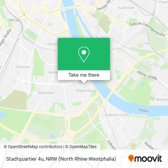 Карта Stadtquartier 4u