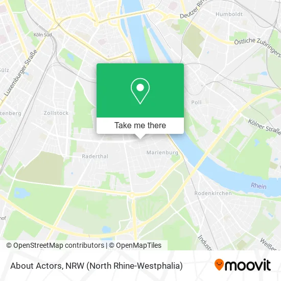 Карта About Actors
