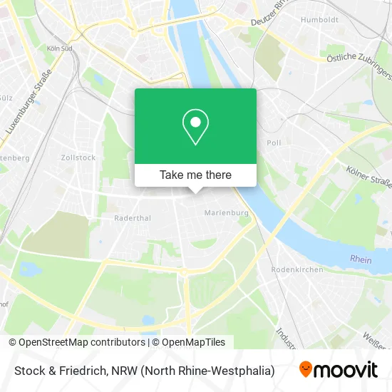 Stock & Friedrich map