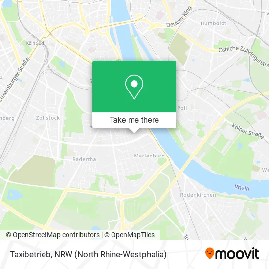 Карта Taxibetrieb