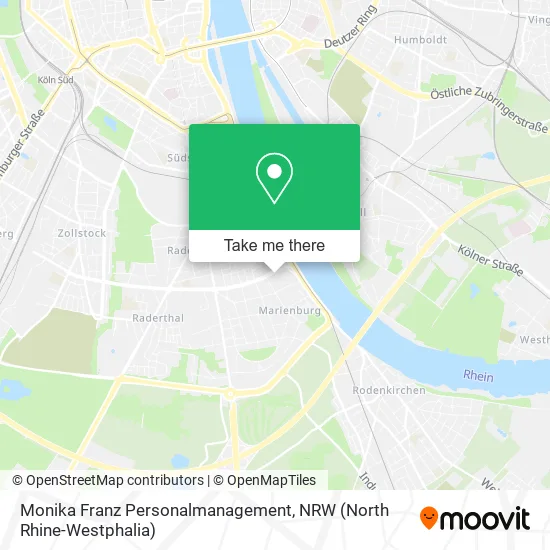Карта Monika Franz Personalmanagement
