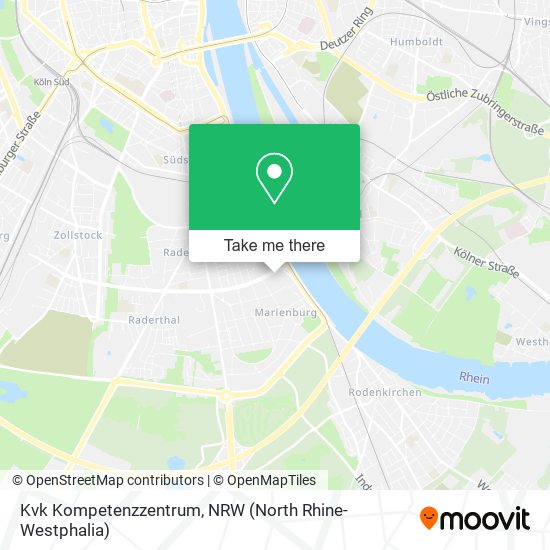 Kvk Kompetenzzentrum map