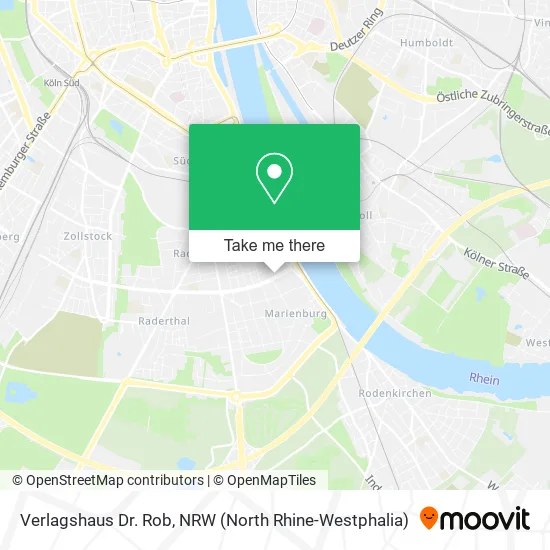 Карта Verlagshaus Dr. Rob