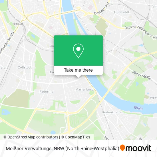 Карта Meißner Verwaltungs