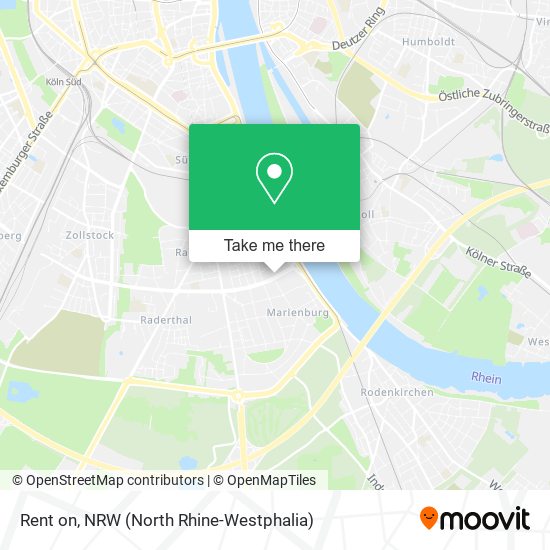 Rent on map