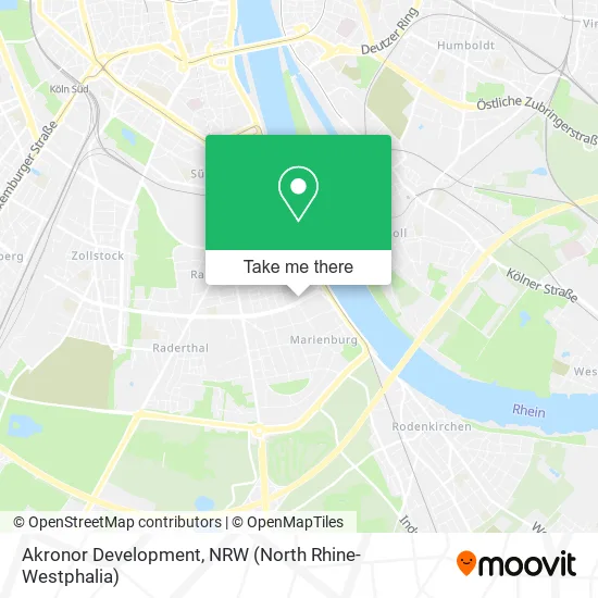 Карта Akronor Development