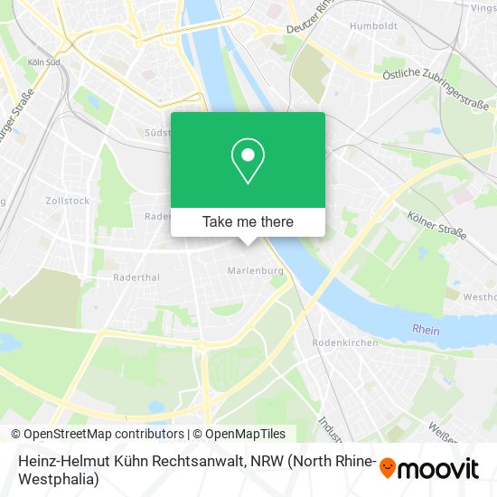 Heinz-Helmut Kühn Rechtsanwalt map