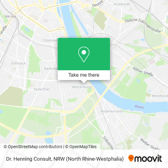 Dr. Henning Consult map