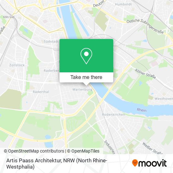 Artis Paass Architektur map
