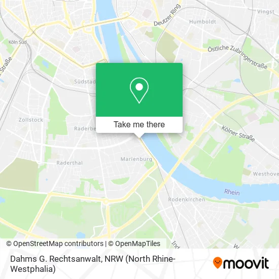 Карта Dahms G. Rechtsanwalt