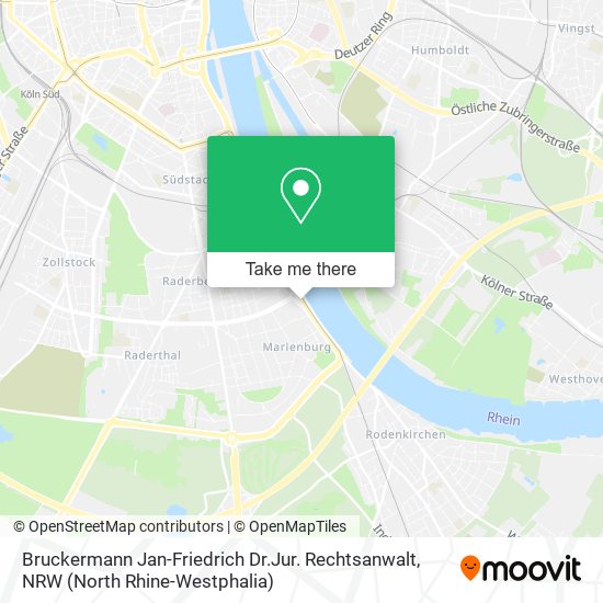 Bruckermann Jan-Friedrich Dr.Jur. Rechtsanwalt map